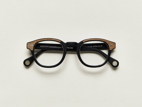 Moscot Lemtosh Matte Black Wood