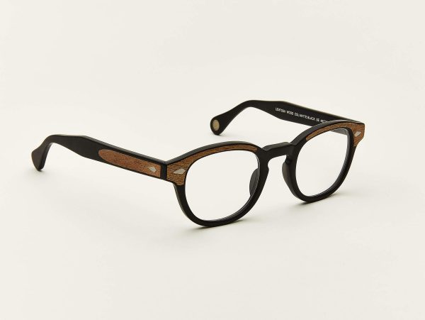 Moscot Lemtosh Matte Black Wood - Imagen 2