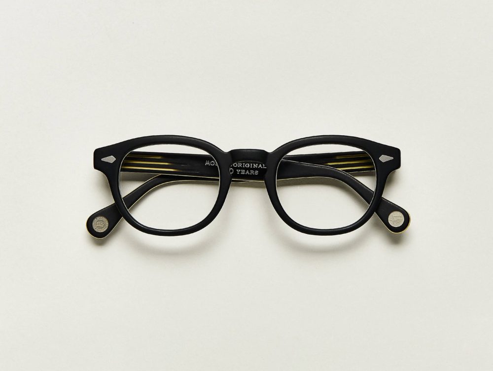 Moscot Lemtosh Matte Black Yellow