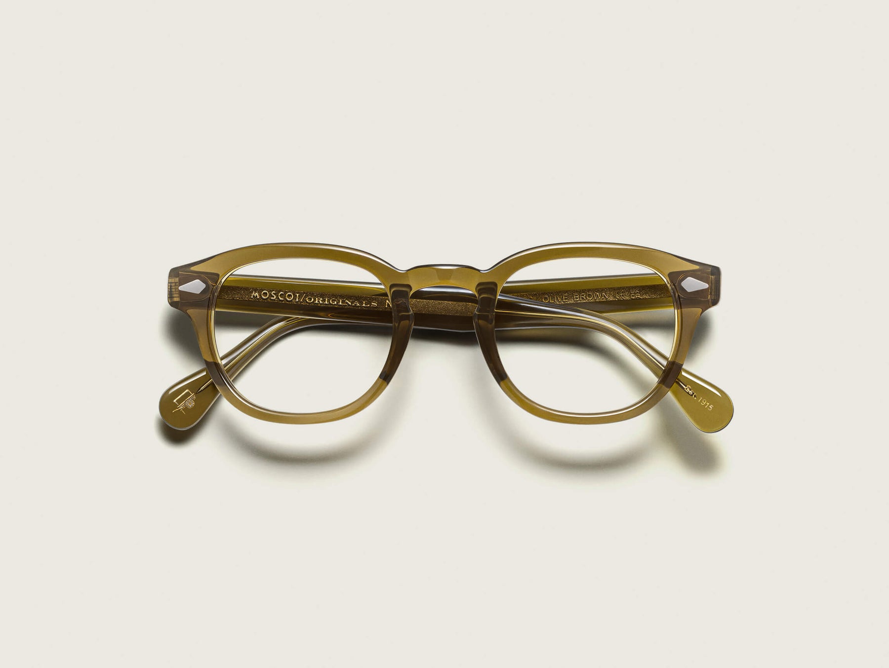 Moscot Lemtosh Olive Brown