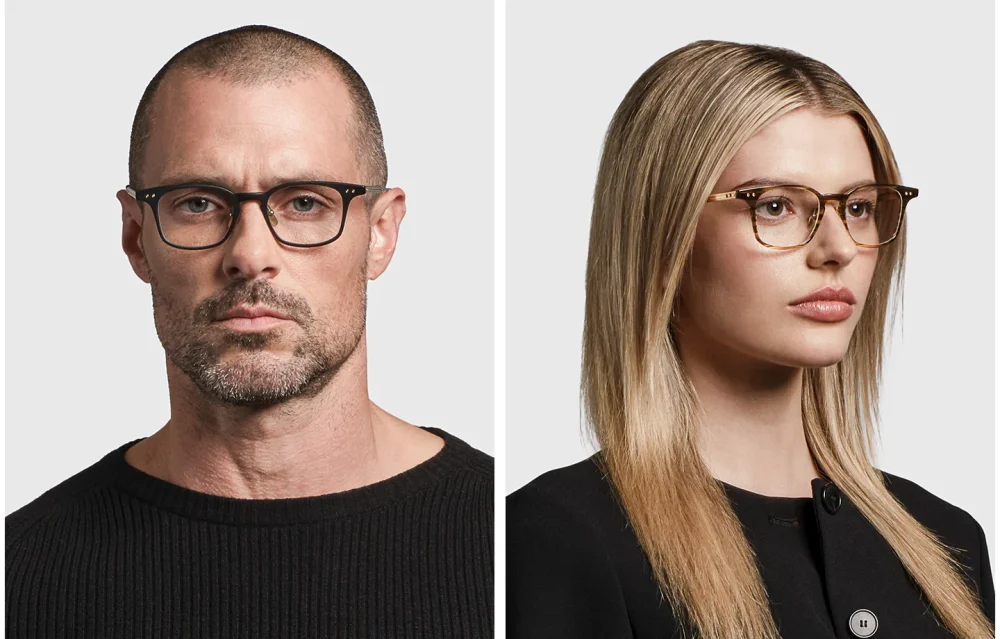 Dita Buckeye (+) Matte Black - Yellow Gold