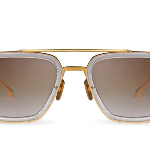 Dita Flight.006 Clear Crystal - Yellow Gold