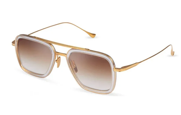 Dita Flight.006 Clear Crystal - Yellow Gold - Image 2